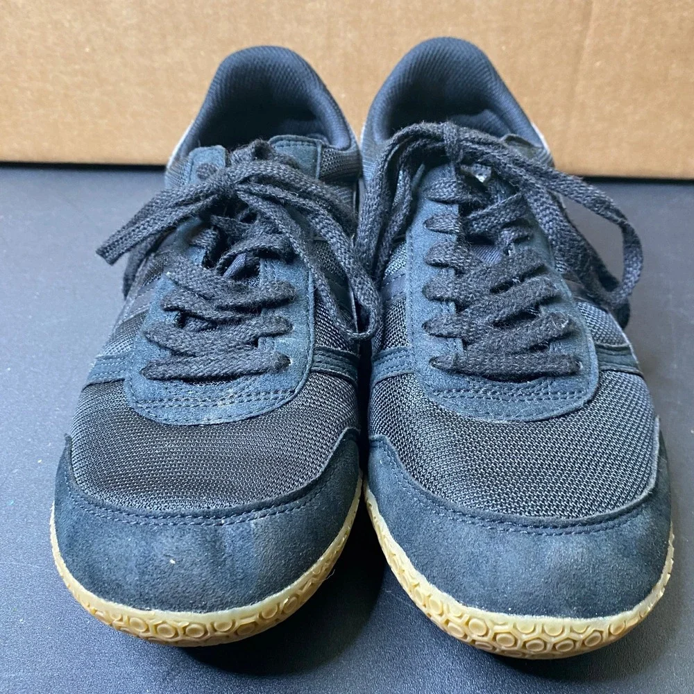 Onitsuka Tiger Ultimate 81 Black Gum Sneakers Mens 7 Womens 8.5 F480421